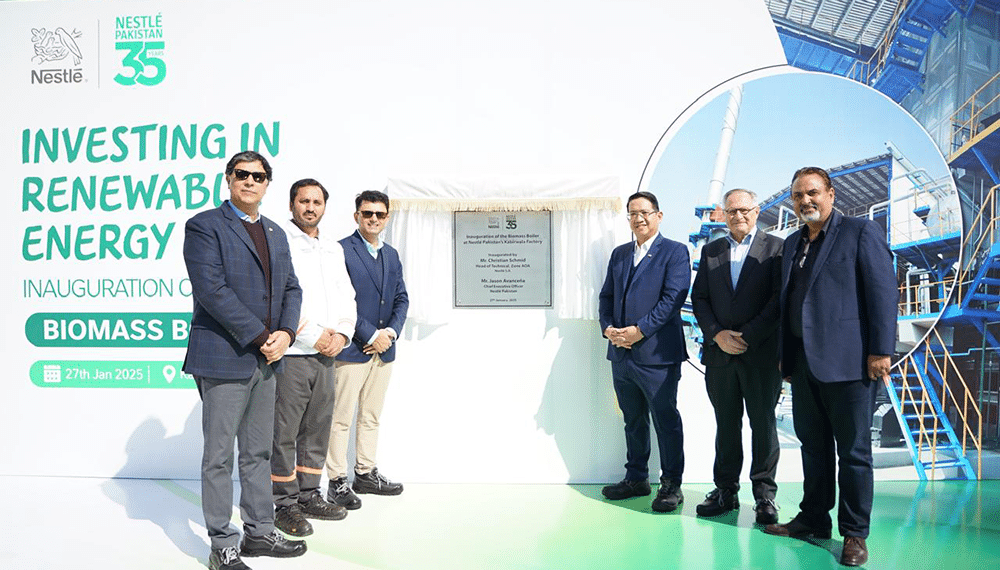 FROM WASTE-TO-ENERGY: Nestlé inaugurates biomass boiler as part of its PKR 2 billion renewable energy investment in Pakistan