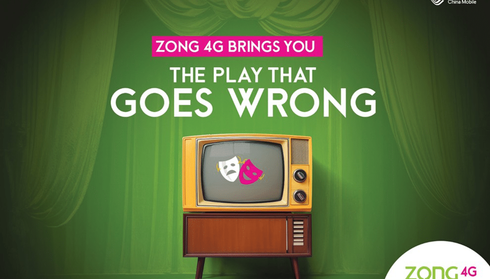 Zong 4G Partners with Fourth Wall Studios for ‘The Play That Goes Wrong’ in Islamabad